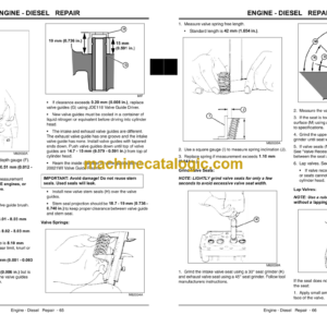 John Deere 990 Compact Utility Tractor Technical Manual (TM1848)