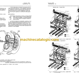 John Deere 4020 Tracteurs Manuel Technique (TM2510) French