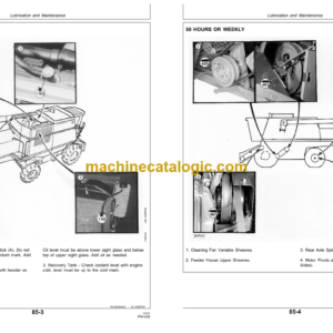 John Deere 9400, 9500 and 9600 Combines Operator’s Manual (OMH161694)