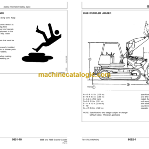 John Deere 655B and 755B Crawler Loader Repair Technical Manual (TM1478)