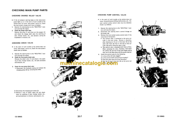 Hitachi CG45 CG70 Service Manual