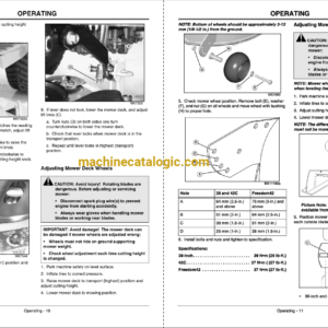 John Deere LT150, LT160 Lawn Tractors Operator’s Manual (OMM145864i1)