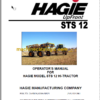 Hagie MODEL STS 12 HI-TRACTOR Operator's Manual (TMFA102419)