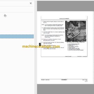 John Deere 724K Loader Repair Technical Manual (TM10697)