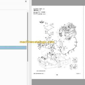 Hitachi ZX135W-7 Wheeled Excavator Parts and Equipment Components Parts Catalog