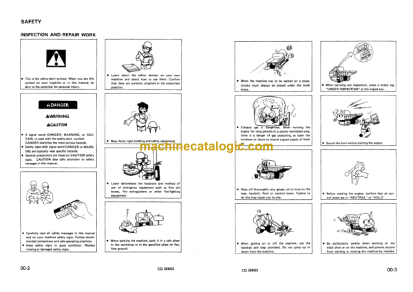 Hitachi CG45 CG70 Service Manual