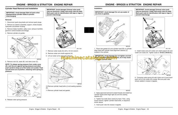 John Deere LT150, 160, 170, 180, 190 Lawn Tractors Technical Manual (TM1975)