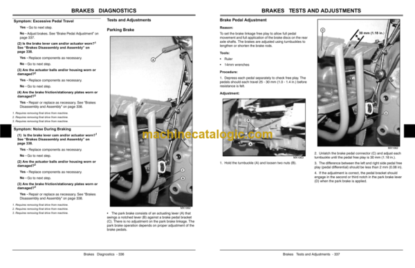 John Deere 990 Compact Utility Tractor Technical Manual (TM1848)