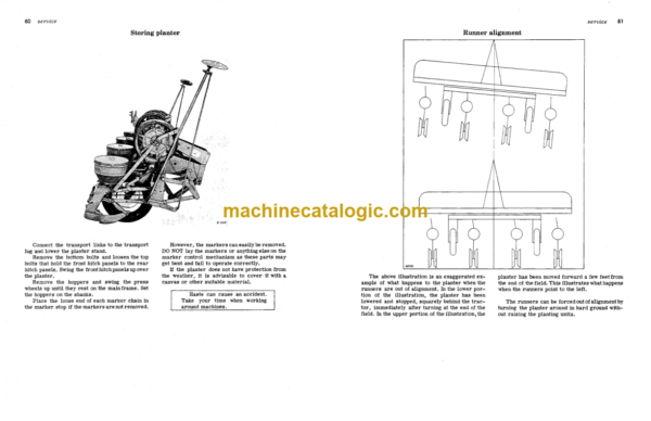 John Deere 494A and 495A Corn Planters Operator's Manual (OMB25352)