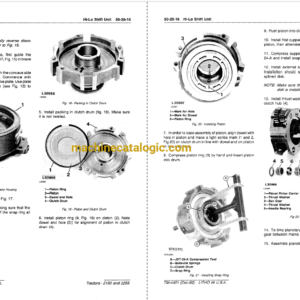 John Deere 400 Hydrostatic Tractors Service Manual (SM2103)