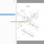 Hitachi EX60UR EX60URG Hydraulic Excavator Parts Catalog & Equipment Components Parts Catalog