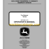 John Deere TD100 Top Dresser Operator's Manual (OMTCU30141)