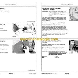 John Deere 2155 and 2355N Tractors Repair Technical Manual (TM4435)