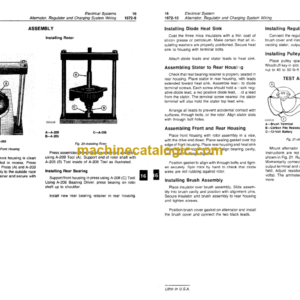 John Deere JD24A Skid Steer Loader Technical Manual (TM1157)