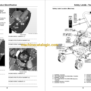 John Deere Z900B, Z900M, Z900R ZTrak Pro Series Gas Operator’s Manual (OMUC15069)