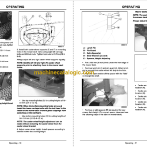 John Deere G15 Commercial Walk Behind Mower Operator’s Manual (OMTCU21436)