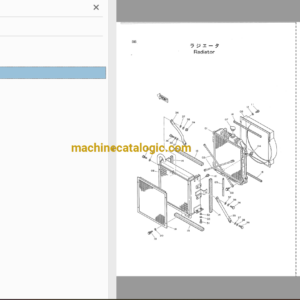 Hitachi EX60WD Wheeled Hydraulic Excavator Parts Catalog & Equipment Components Parts Catalog