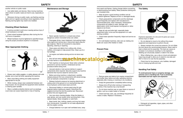 John Deere 737 and 757 Mid-Mount Z-Trak Operator's Manual (OMTCU20640A5)