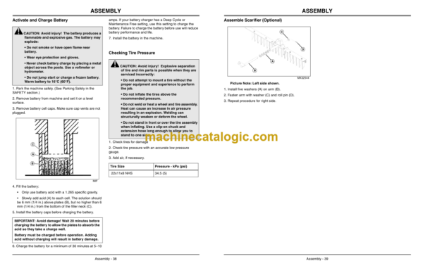 John Deere 1200 Hydro Bunker Rake Operator's Manual (OMTCU21794)