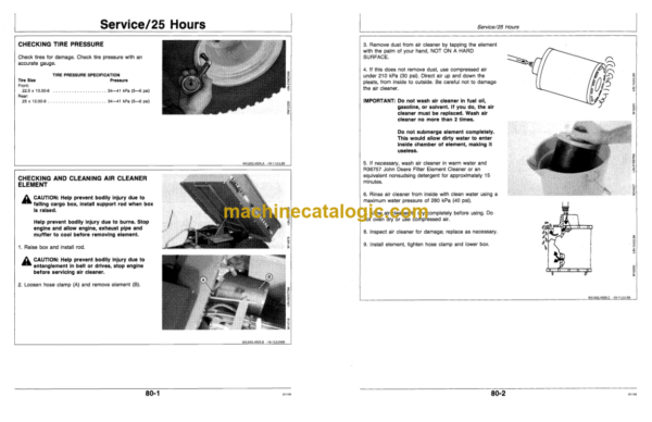 John Deere AMT622 All Material Transporter Operator's Manual (OMW40634)