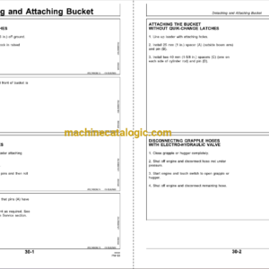 John Deere 620, 720 and 725 Loaders Operator’s Manual (OMW43427)