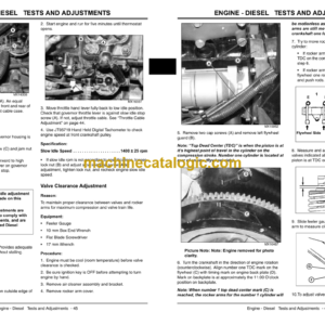 John Deere 2210 Compact Utility Tractor Technical Manual (TM2074)