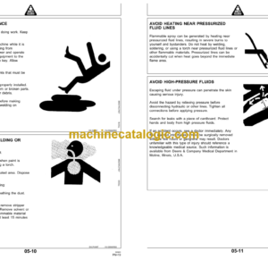 John Deere 456 and 556 Round Balers Operator’s Manual (OME92587)