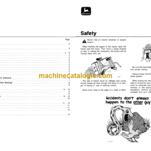 John Deere 1065A Wagon Operator’s Manual (OMW21362)