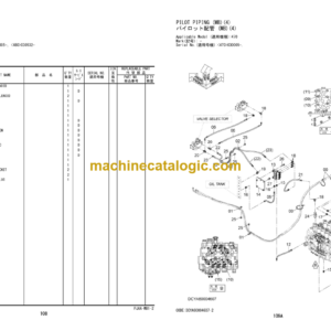 Hitachi ZX470LCH-5B ZX480LCK-5B Multi Boom Parts Catalog