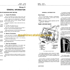 John Deere 740 Skidder Technical Manual (TM1059)