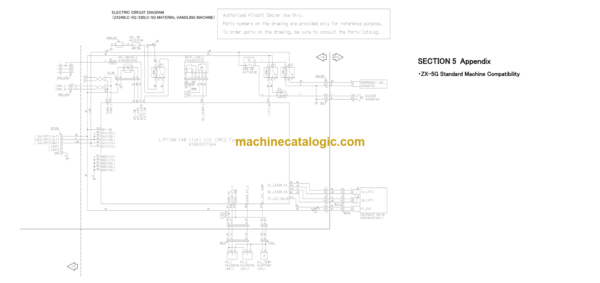 Hitachi ZX240LC-5G ZX330LC-5G Material Handling Machine Service Manual
