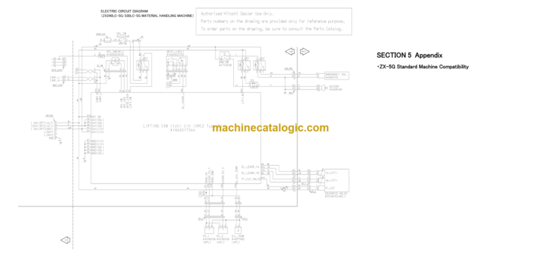 Hitachi ZX240LC-5G ZX330LC-5G Material Handling Machine Service Manual