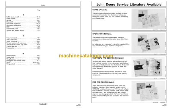 John Deere 1508 Rotary Cutter Operator's Manual (OMW40652)