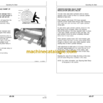 John Deere 456 and 556 Round Balers Operator's Manual (OME92587)