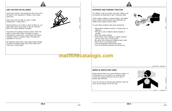 John Deere 4555, 4755 and 4955 Tractors Operator's Manual (OMAR110016)