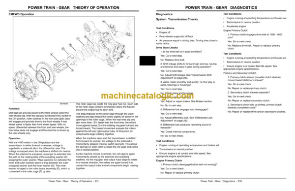 John Deere A3 M-Gator Technical Manual (TM115719)