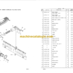 Hitachi CG45 Rubber Crawler Carrier Parts Catalog