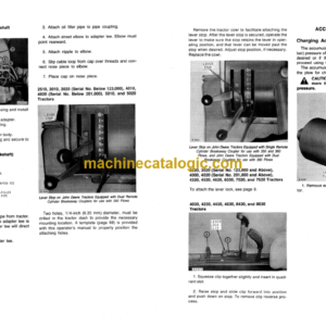 John Deere 350 and 360 Series POWER-RESET SEMI-INTEGRAL MOLDBOARD PLOWS Operator’s Manual (OMA30844)