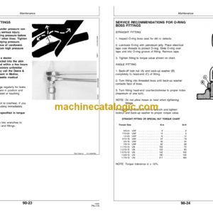 John Deere 892E LC Excavator Operator’s Manual (OMT161068)