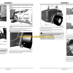 John Deere 13-Bushel Dump From Seat Material Collection System Operator’s Manual (OMTCU21815)