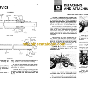 John Deere 48 Farm Loader Operator’s Manual (OMC20081)