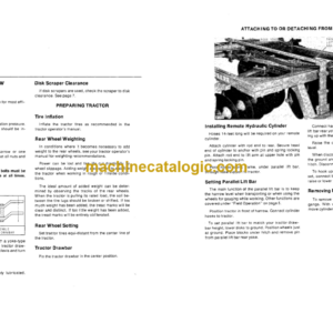 John Deere 3000 and 4000 Double-Offset Disk Harrows Operator’s Manual (OMW20699)