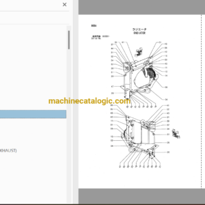 Hitachi ZX30U-2 Excavator Parts Catalog & Equipment Components Parts Catalog