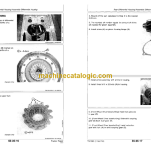 John Deere 2000 2100 2200 2300 and 2400 Tractors Technical Manual (TM1563)