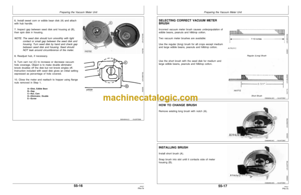 John Deere 1770 Front-Fold MaxEmerge Plus Drawn Conservation Planter, 12-RN Rigid and Flex-Fold Frame Operator's Manual (OMA60115)