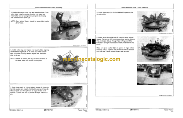 John Deere 2000 2100 2200 2300 and 2400 Tractors Technical Manual (TM1563)