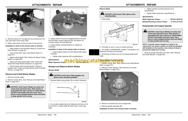 John Deere 647, 657 and 667 QuickTrak Technical Manual (TM2042)