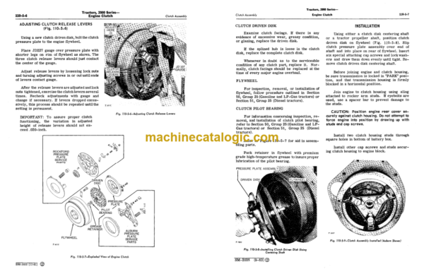 John Deere 2155 and 2355N Tractors Repair Service Manual (SM2035)