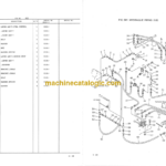 Hitachi CG45 Rubber Crawler Carrier Parts Catalog