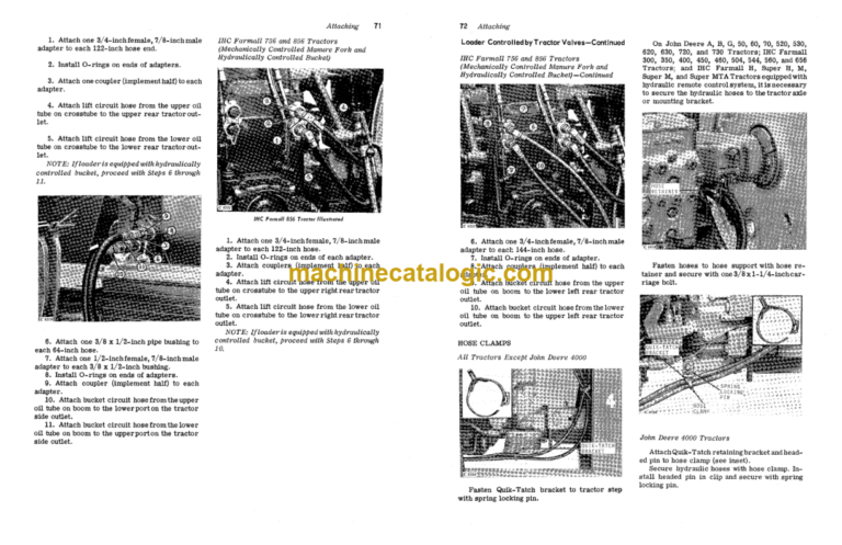 John Deere 48 Farm Loader Operator's Manual (OMC20081)